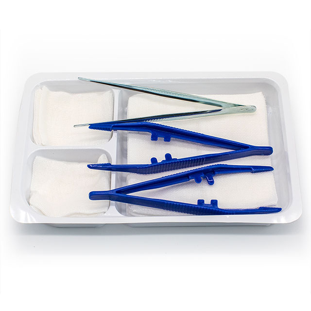 Kit de apósito quirúrgico estéril médico desechable para heridas