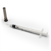 Jeringa de vacuna desechable médica Luer Lock de 0,5 ml con agujas 23G