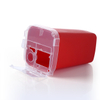 Recipiente plástico desechable para objetos punzantes de la caja de residuos de agujas médicas del hospital 1L
