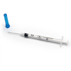 Jeringa de vacuna desechable médica Luer Lock de 0,5 ml con agujas 23G