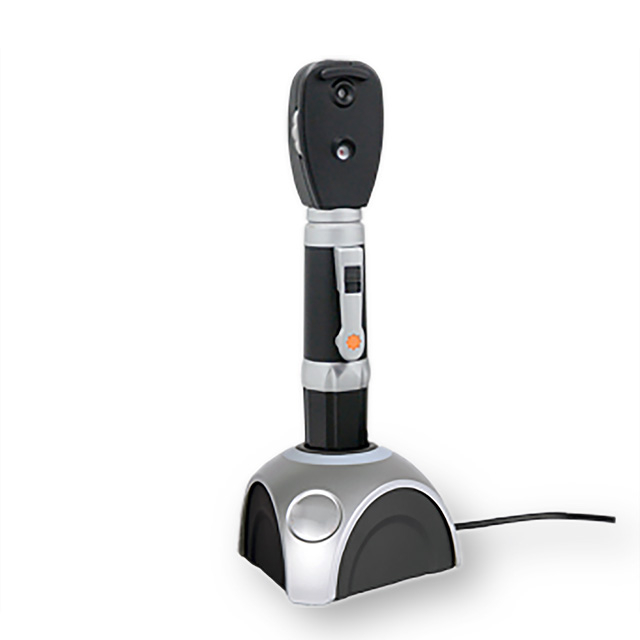 Oftalmoscopio de equipamiento hospitalario con batería recargable