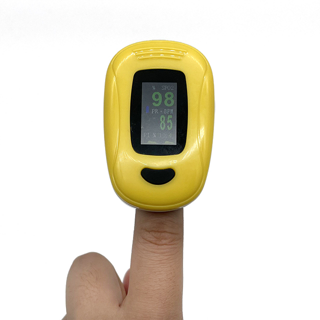 en existencia Oxímetro de pulso SpO2 digital médico portátil con LED para la yema del dedo
