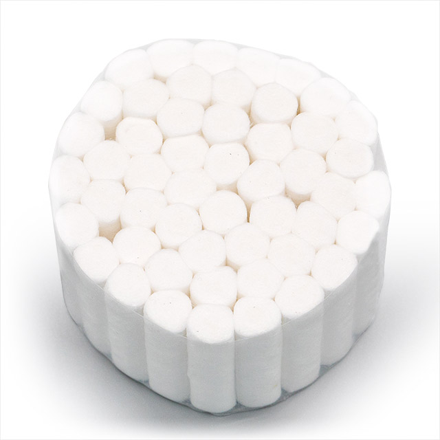 Rollo de algodón dental desechable 100% altamente absorbente con diferentes tamaños